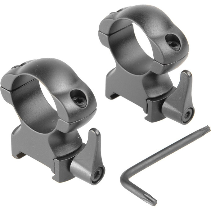 Кольца для прицела VEBER 2521 HS быстросъемные 23392